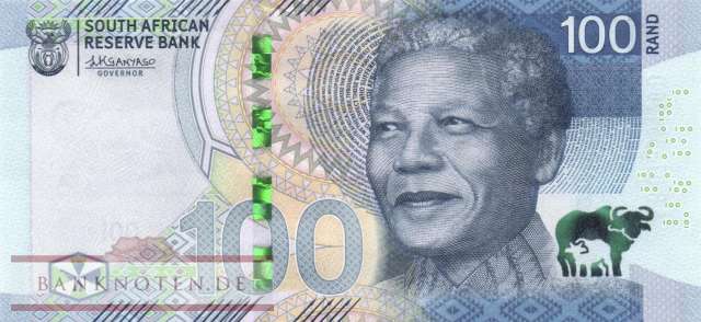 Südafrika - 100  Rand (#151a_UNC)