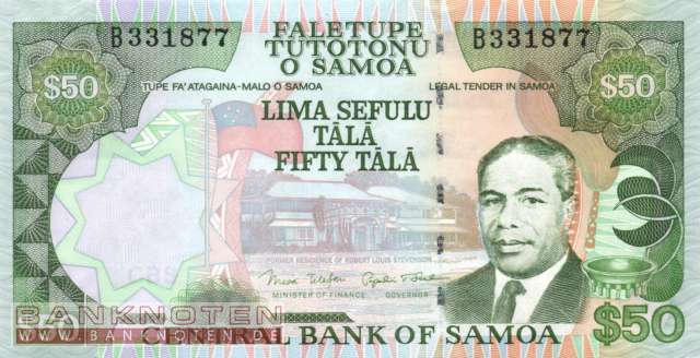 Samoa - 50  Tala (#036_UNC)