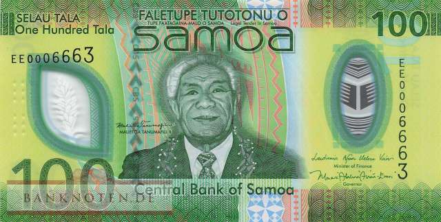 Samoa - 100  Tala (#051_UNC)