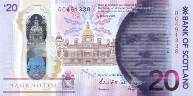 Scotland - 20  Pounds - polymer Commemorative (#133_UNC)