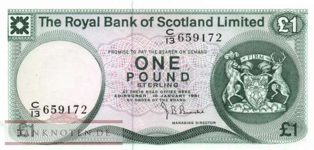 Scotland - 1  Pound (#336a-81_AU)