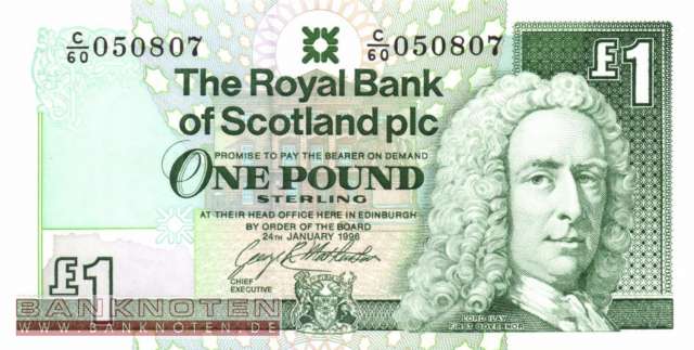 Schottland - 1 Pound (#351c-96_UNC)