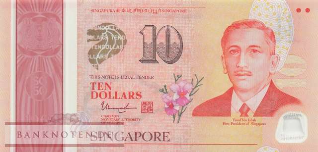 Singapur - 10  Dollars - 1965 - 2015 (#056a_UNC)