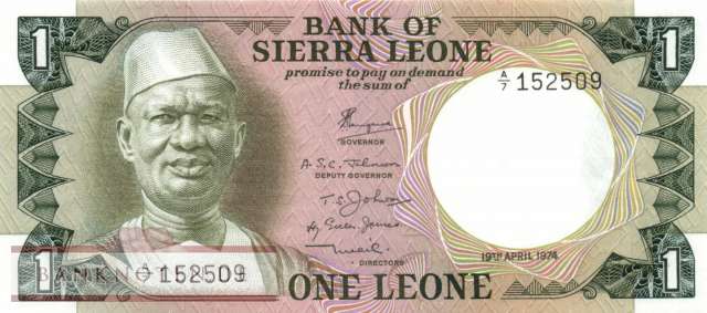 Sierra Leone - 1 Leone (#005a_UNC)