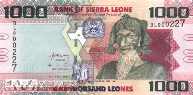 Sierra Leone - 1.000  Leones (#030a_UNC)
