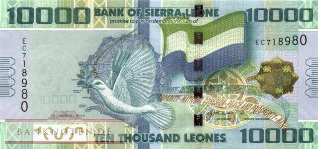 Sierra Leone - 10.000  Leones (#033b_UNC)