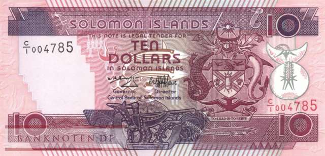 Salomonen - 10  Dollars (#020_UNC)