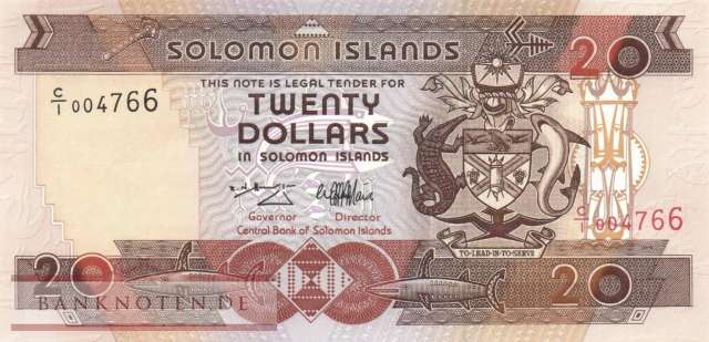 Salomonen - 20  Dollars (#021_UNC)
