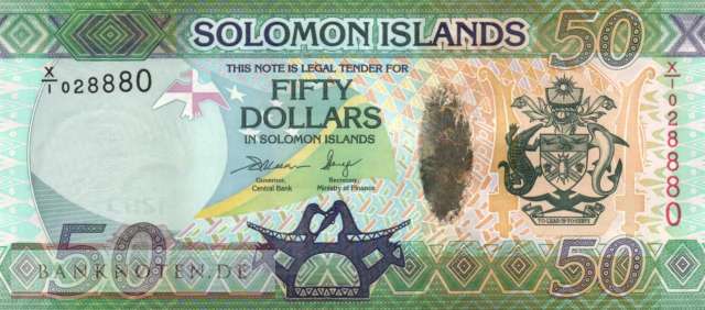 Salomonen - 50  Dollars - Ersatzbanknote (#035aR_UNC)