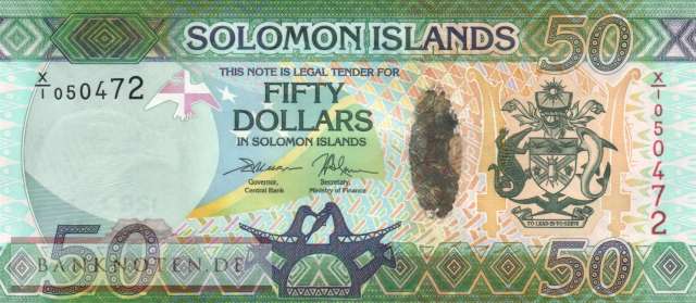 Solomon Islands - 50  Dollars - Replacement (#035bR_UNC)