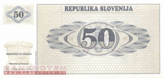 Slowenien - 50  Tolarjew - SPECIMEN (#005s1_UNC)
