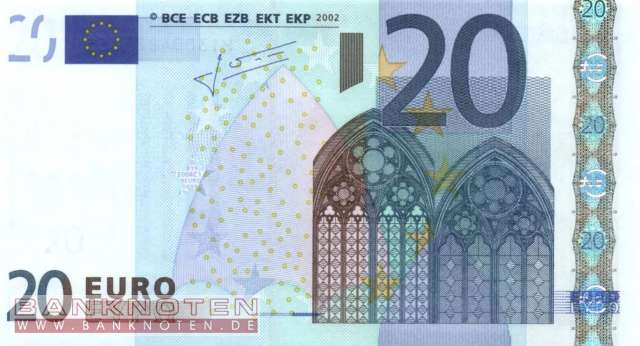 Slovenia - 20  Euro (#E010h-E004_UNC)
