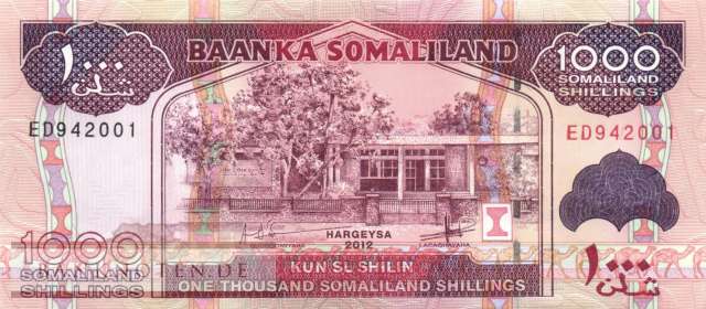 Somaliland - 1.000  Shillings (#020b_UNC)