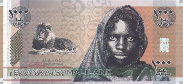 Somaliland - 1.000  Shillings (#CS01_UNC)