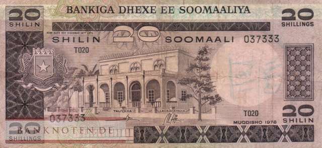 Somalia - 20  Shilin (#023a_VG)