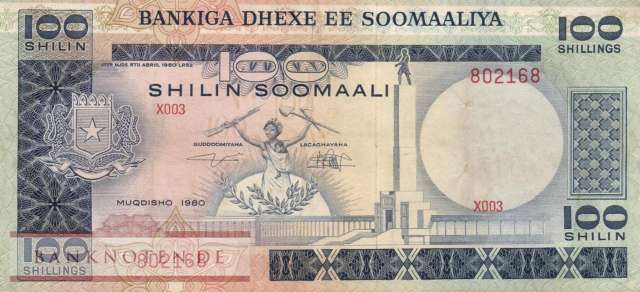 Somalia - 100  Shilin (#028_VF)