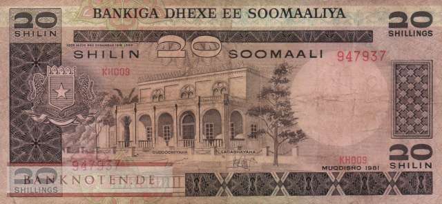 Somalia - 20  Shilin (#029_F)
