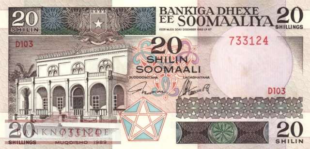 Somalia - 20  Shilin (#033d_AU)