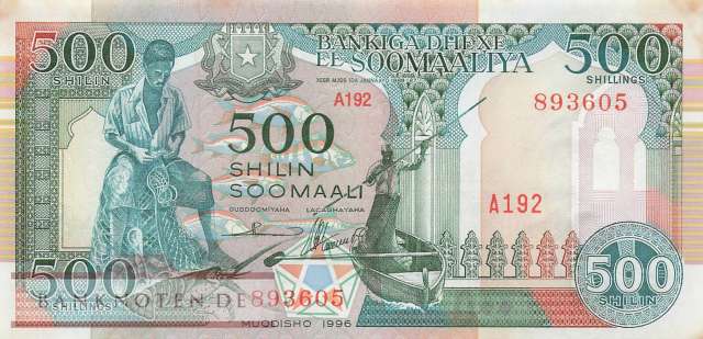 Somalia - 500  Shilin (#036c_AU)