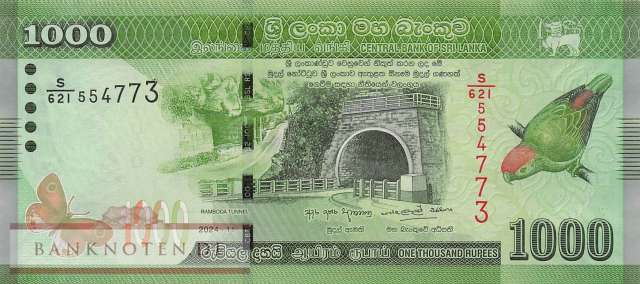 Sri Lanka - 1.000  Rupees (#127i_UNC)