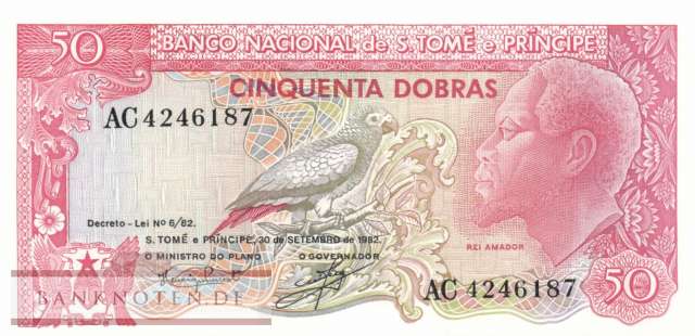 St. Thomas & Prince - 50  Dobras (#056_UNC)