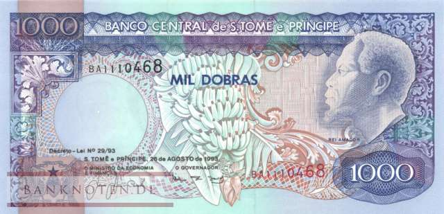 Sao Tome & Principe - 1.000  Dobras (#064_UNC)