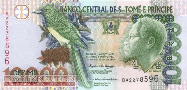 Sao Tome & Principe - 10.000  Dobras (#066c_UNC)