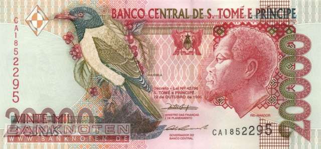 Sao Tome & Principe - 20.000  Dobras (#067b_UNC)