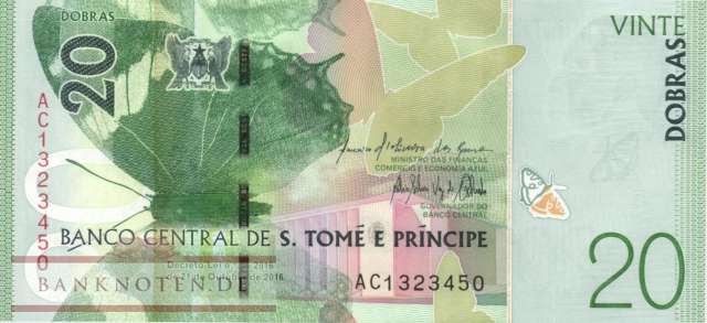Sao Tome & Principe - 20  Dobras (#072a_UNC)