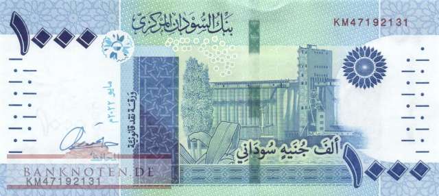 Nordsudan - 1.000  Pounds (#081b_UNC)