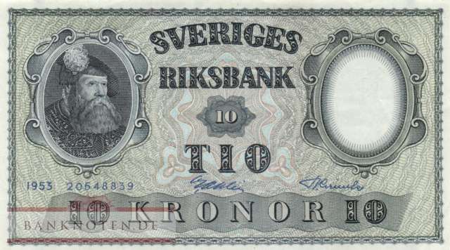 Schweden - 10  Kronor (#043a-U6_AU)