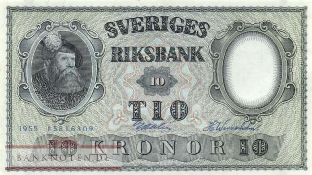 Schweden - 10  Kronor (#043c-U3_AU)