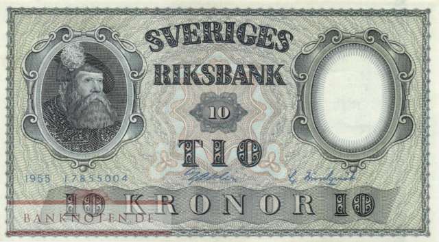 Schweden - 10  Kronor (#043c-U6_AU)