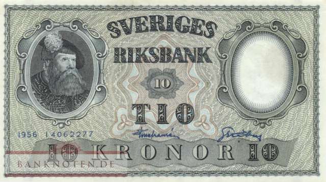 Schweden - 10  Kronor (#043d-U19_AU)