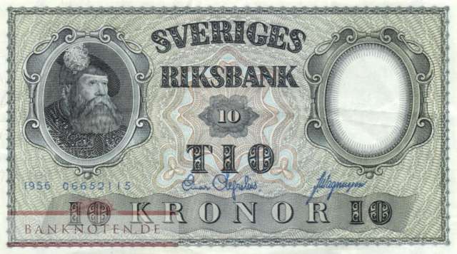 Schweden - 10  Kronor (#043d-U9_XF)