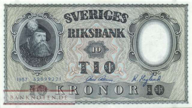 Schweden - 10  Kronor (#043e-U16_AU)