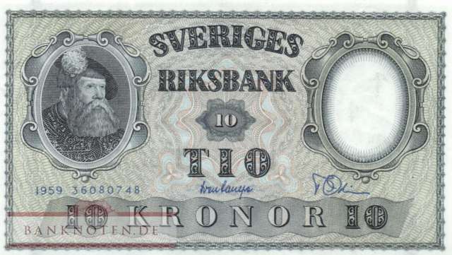 Schweden - 10  Kronor (#043g-U23_XF)