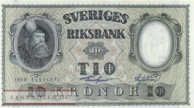 Schweden - 10  Kronor (#043g-U32_AU)