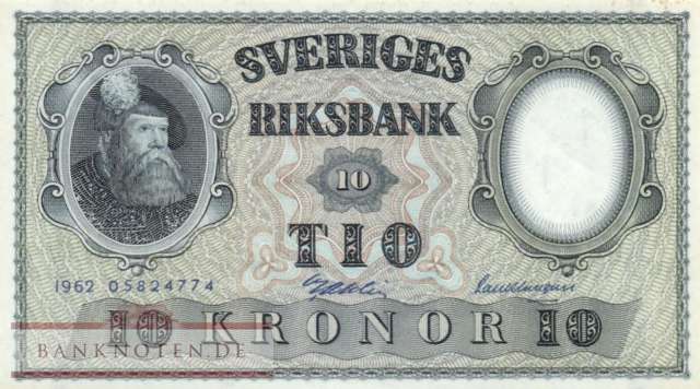 Schweden - 10  Kronor (#043i-U12_AU)