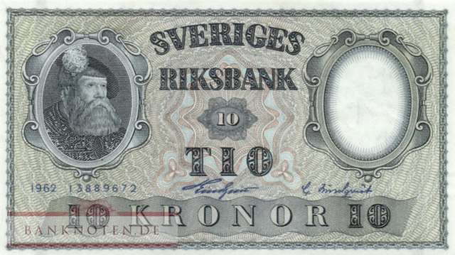 Schweden - 10  Kronor (#043i-U9_UNC)