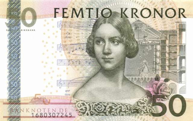 Schweden - 50  Kronor (#064c_UNC)