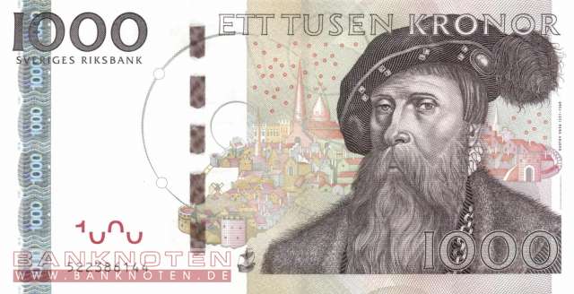Sweden - 1.000  Kronor (#067_UNC)