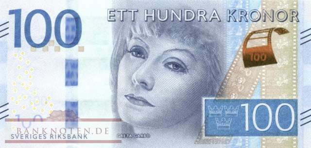 Sweden - 100  Kronor (#071b_UNC)