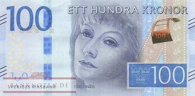 Sweden - 100  Kronor (#071c_UNC)