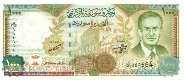 Syrien - 1.000  Pounds (#111c_UNC)