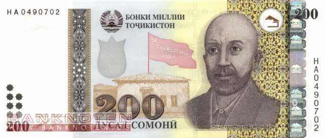 Tadschikistan - 200  Somoni (#021a_UNC)