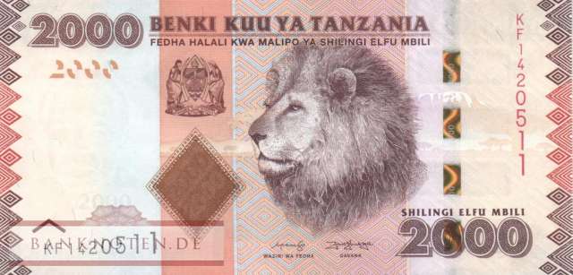 Tanzania - 2.000  Shilingi (#042c_UNC)