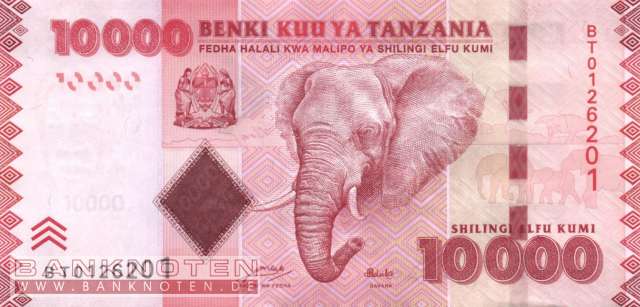 Tansania - 10.000  Shilingi (#044a_UNC)