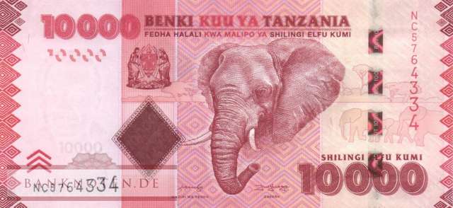 Tansania - 10.000  Shilingi (#044c_UNC)