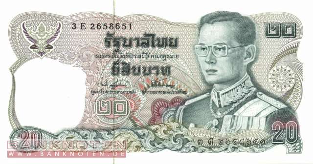 Thailand - 20  Baht (#088-U74_UNC)